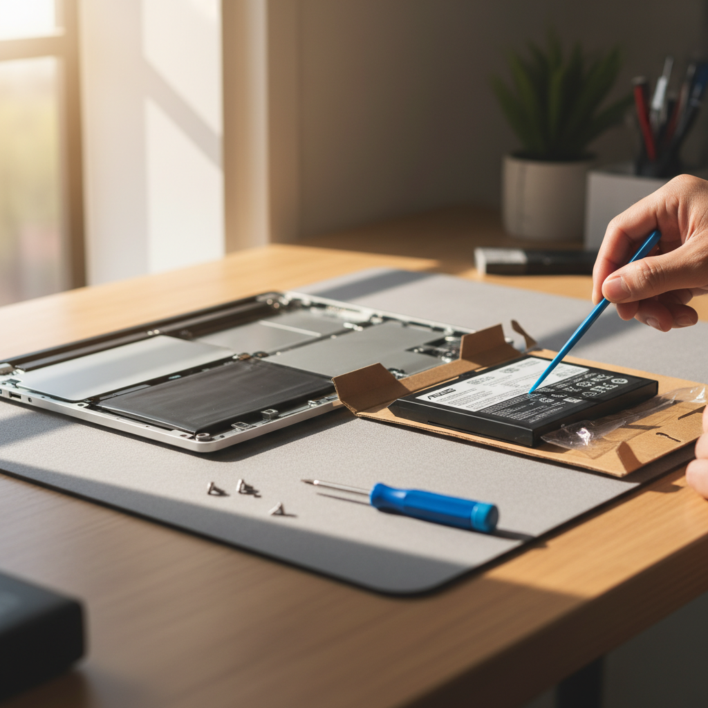 ASUS laptop battery replacement service in Edgeworth — Newcastle NSW 2285