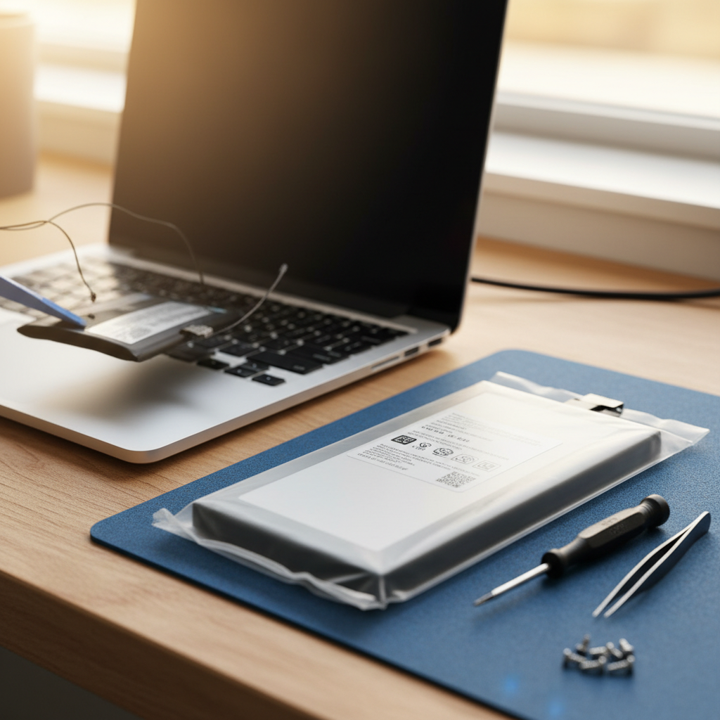 MacBook Pro laptop battery replacement service in Ellalong — Newcastle NSW 2325