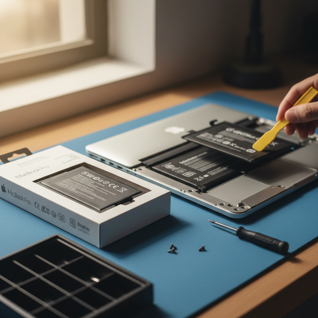 MacBook Pro laptop battery replacement service in Eraring — Newcastle NSW 2264