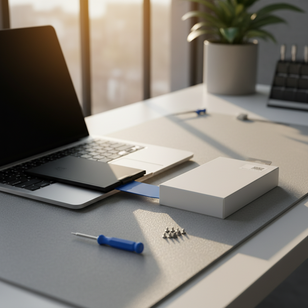 MacBook Pro laptop battery replacement service in Fishermans Bay — Newcastle NSW 2316
