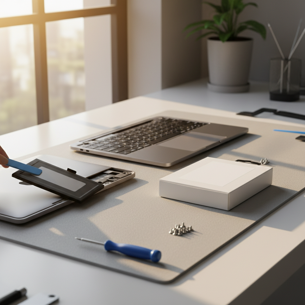 MacBook Pro laptop battery replacement service in Garden Suburb — Newcastle NSW 2289