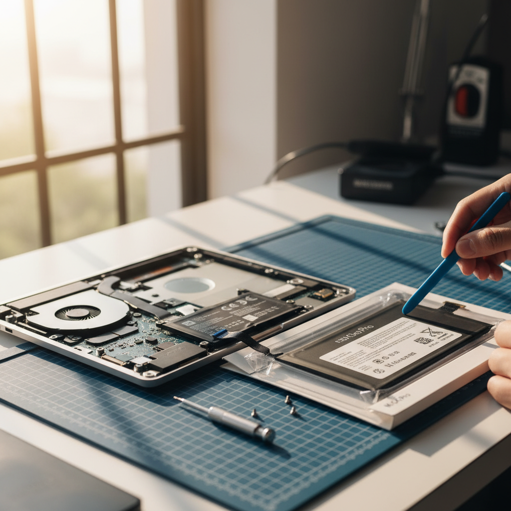MacBook Pro laptop battery replacement service in Gepps Cross — Adelaide SA 5094
