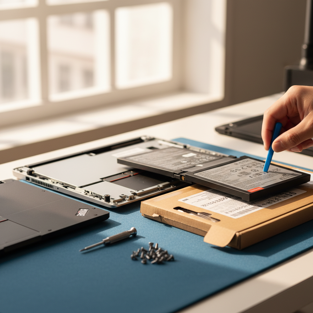 Lenovo ThinkPad laptop battery replacement service in Glen Martin — Newcastle NSW 2321