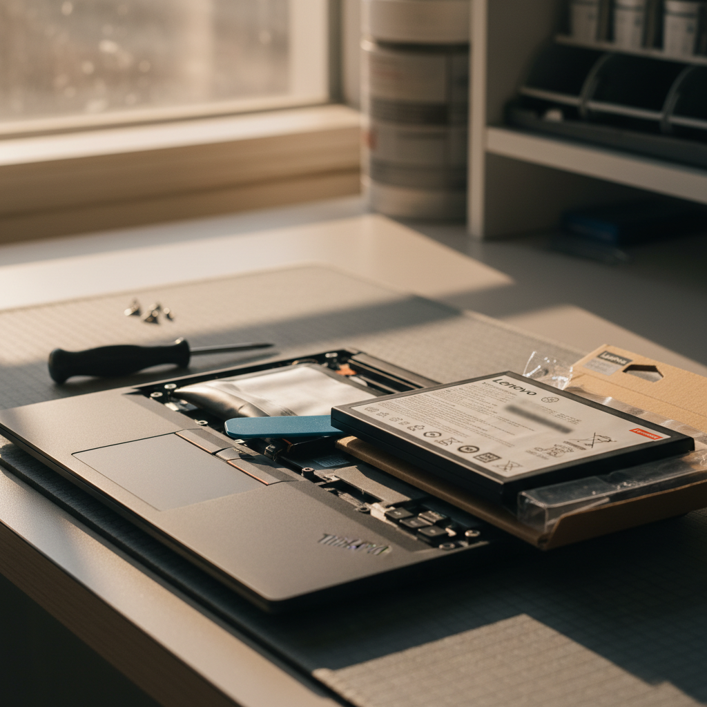 Lenovo ThinkPad laptop battery replacement service in Glen William — Newcastle NSW 2321