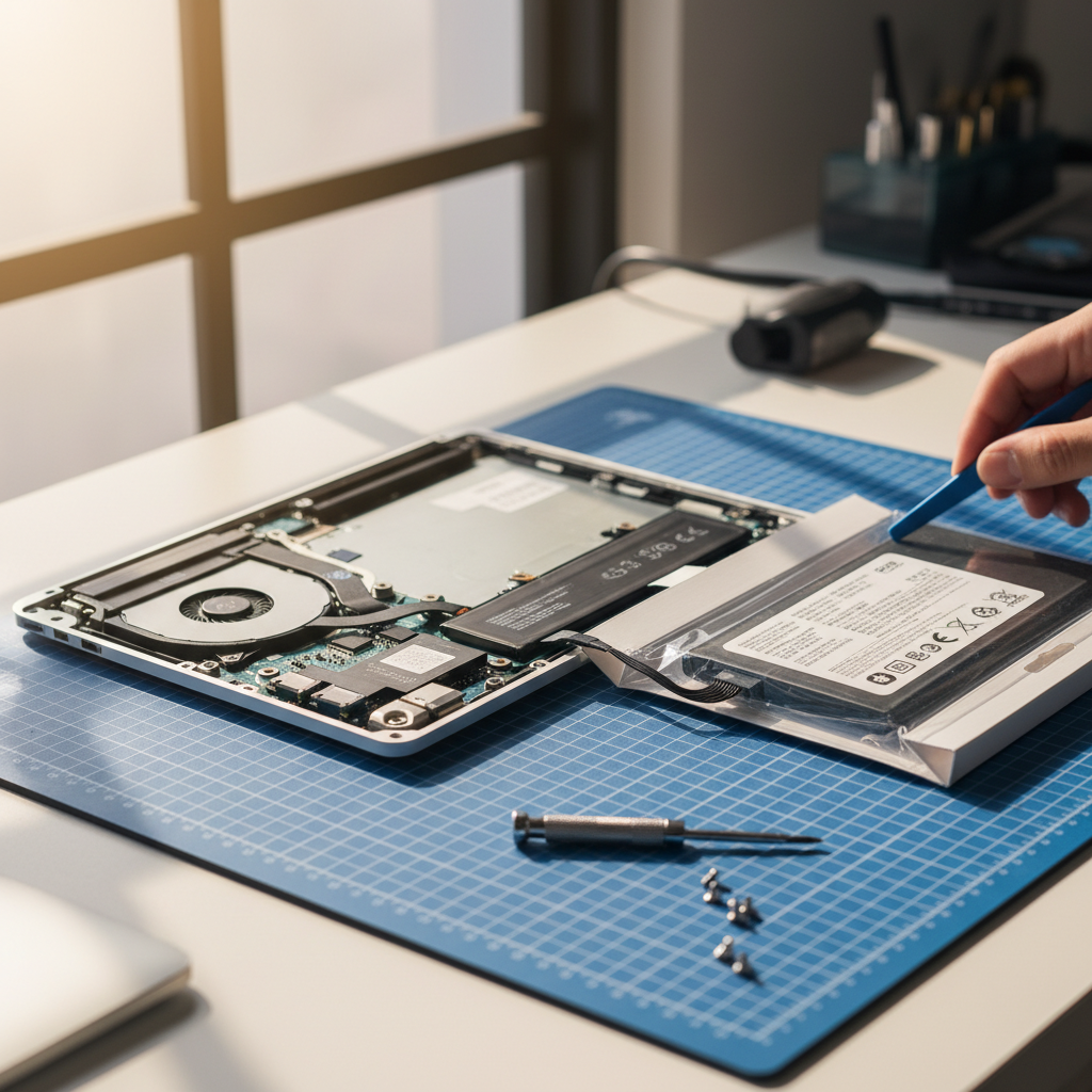 MacBook Pro laptop battery replacement service in Glenlusk — Hobart TAS 7012