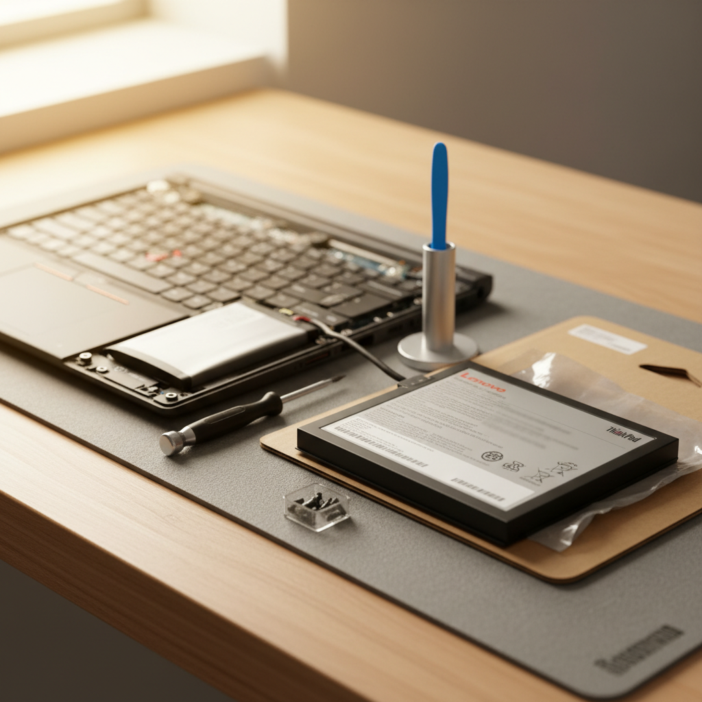 Lenovo ThinkPad laptop battery replacement service in Gosforth — Newcastle NSW 2320