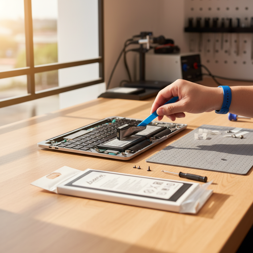 MacBook Pro laptop battery replacement service in Gray — Darwin NT 0830