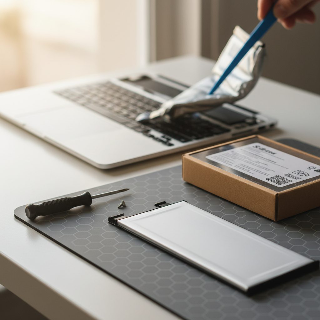 MacBook Pro laptop battery replacement service in Green Hills — Newcastle NSW 2323