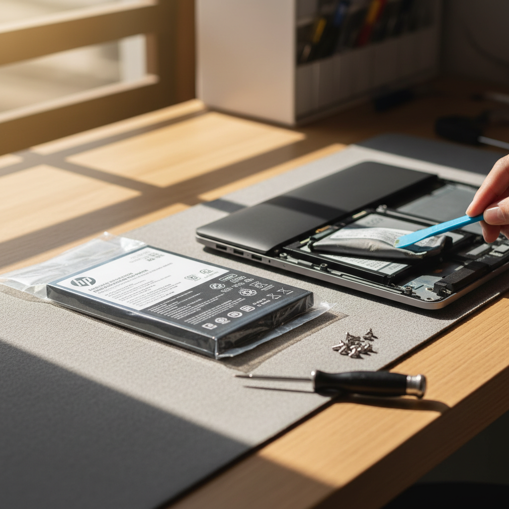 HP laptop battery replacement service in Green Hills — Newcastle NSW 2365