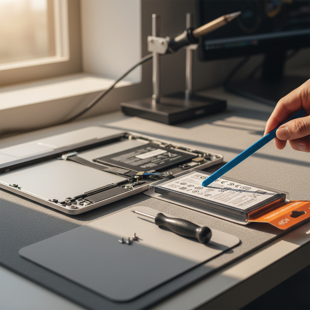 MacBook Pro laptop battery replacement service in Gulfview Heights — Adelaide SA 5096