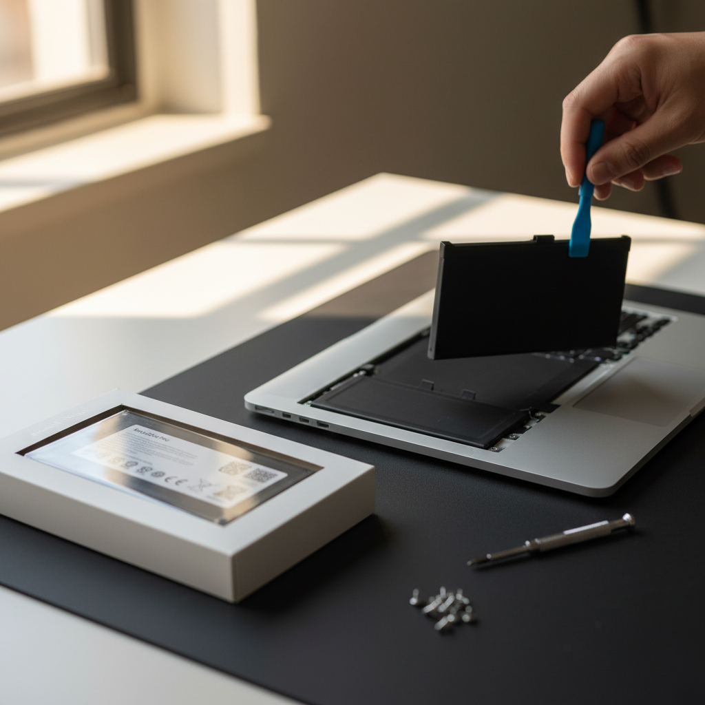 MacBook Pro laptop battery replacement service in Hackham West — Adelaide SA 5163