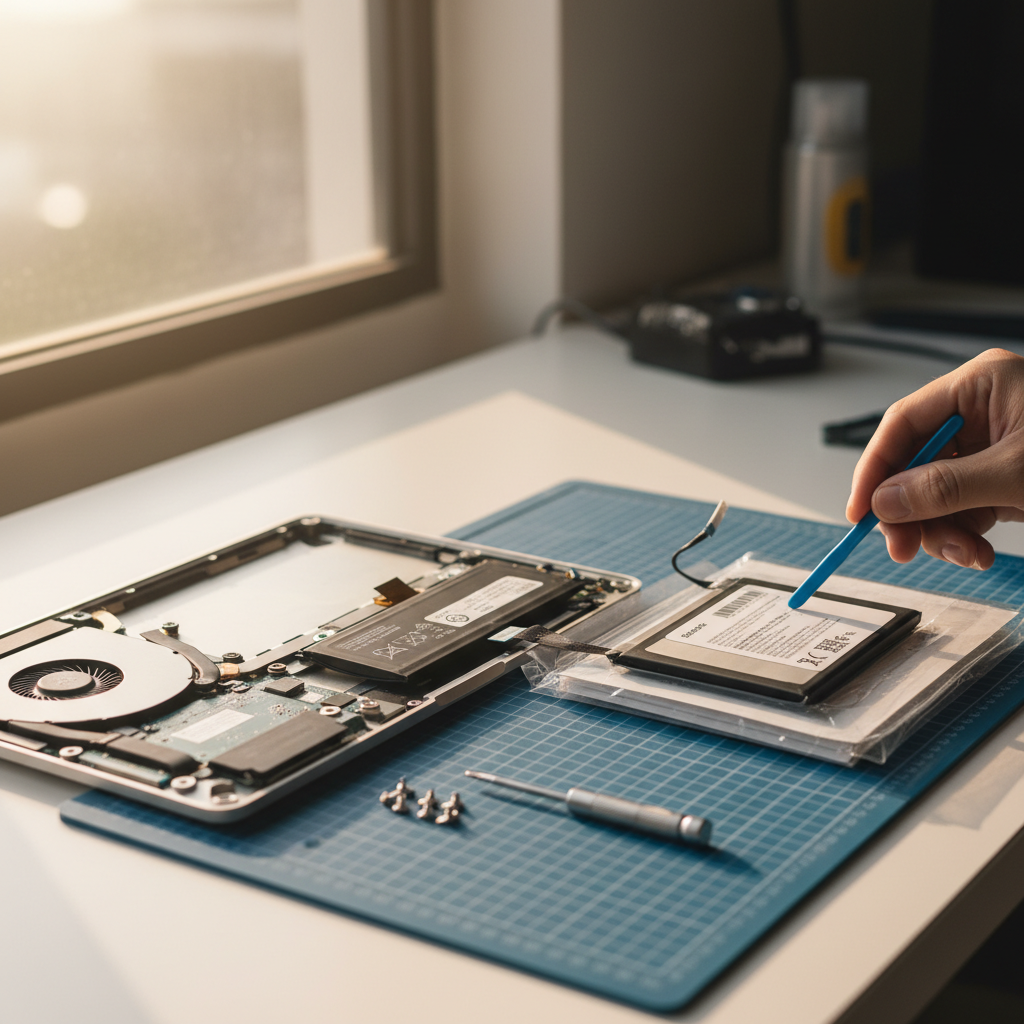 MacBook Pro laptop battery replacement service in Halloran — Newcastle NSW 2259
