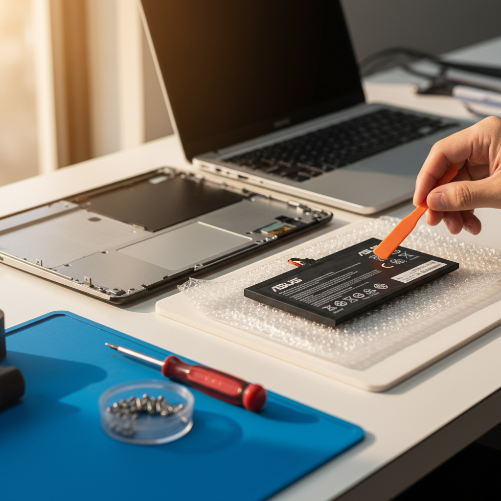 ASUS laptop battery replacement service in Hamlyn Terrace — Newcastle NSW 2259