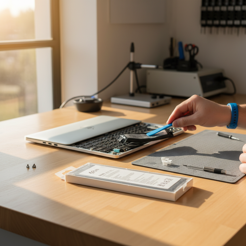 MacBook Pro laptop battery replacement service in Hazelwood Park — Adelaide SA 5066