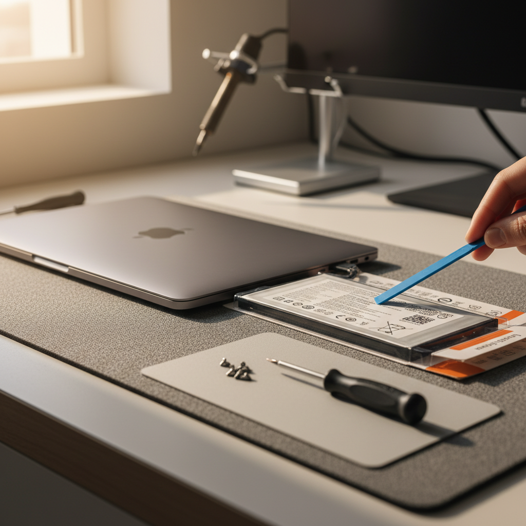 MacBook Pro laptop battery replacement service in Hillier — Adelaide SA 5116