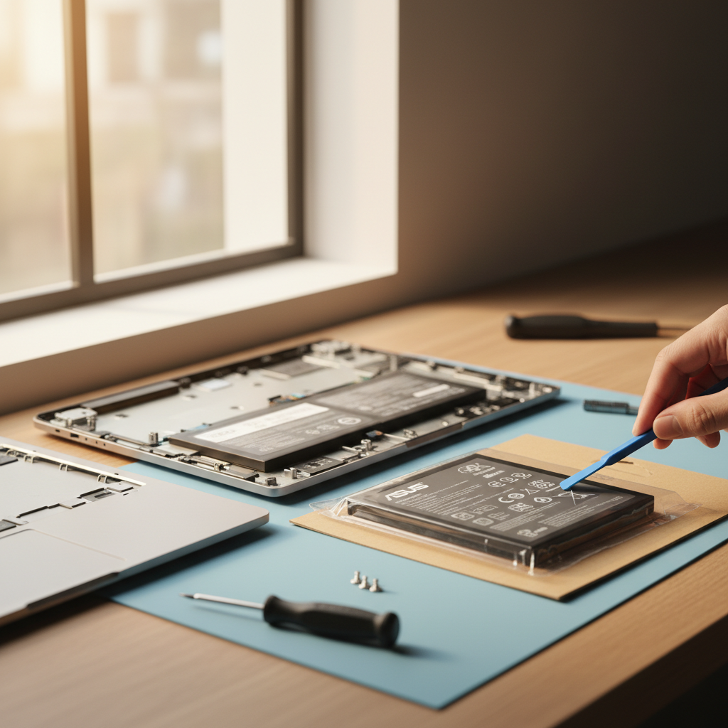 ASUS laptop battery replacement service in Horseshoe Bend — Newcastle NSW 2320