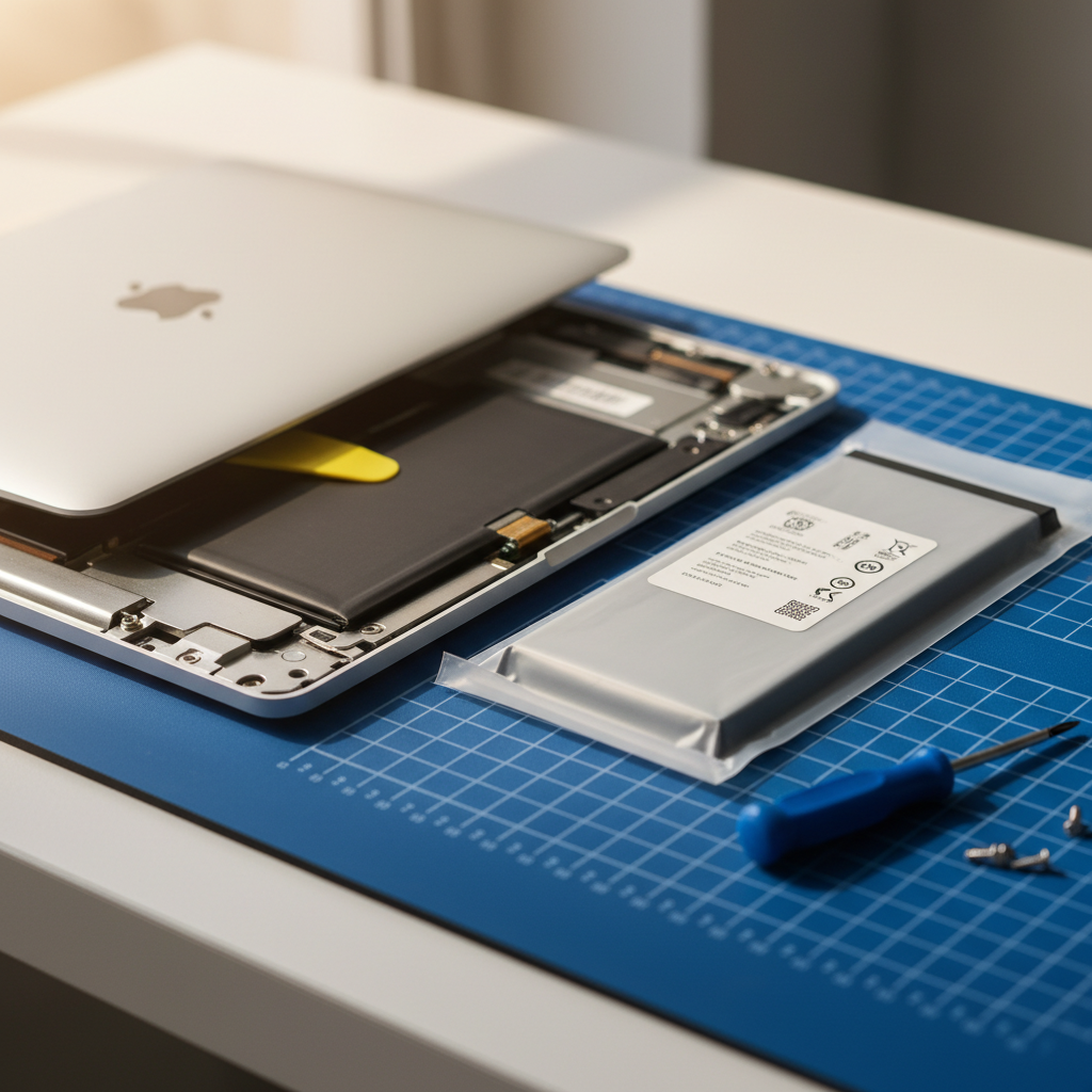 MacBook Pro laptop battery replacement service in Jesmond — Newcastle NSW 2299