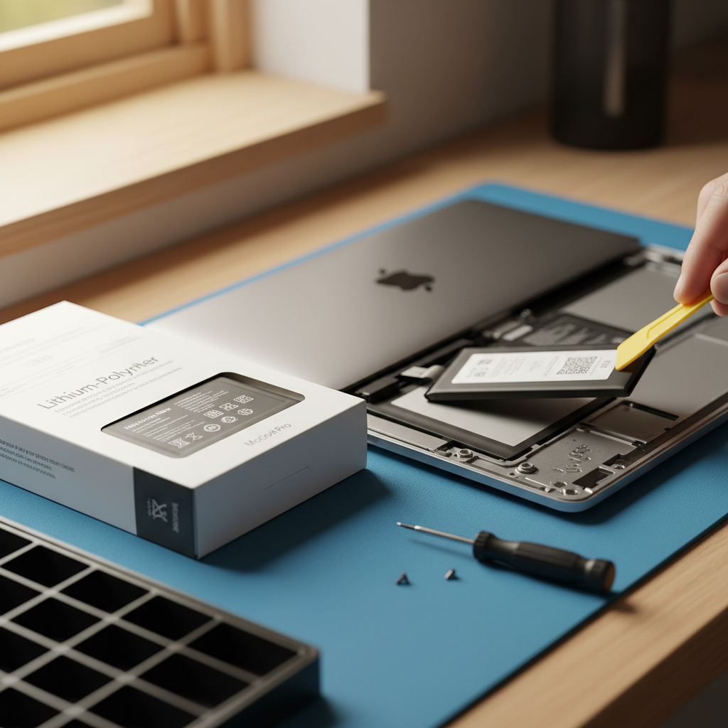 MacBook Pro laptop battery replacement service in Kahibah — Newcastle NSW 2290