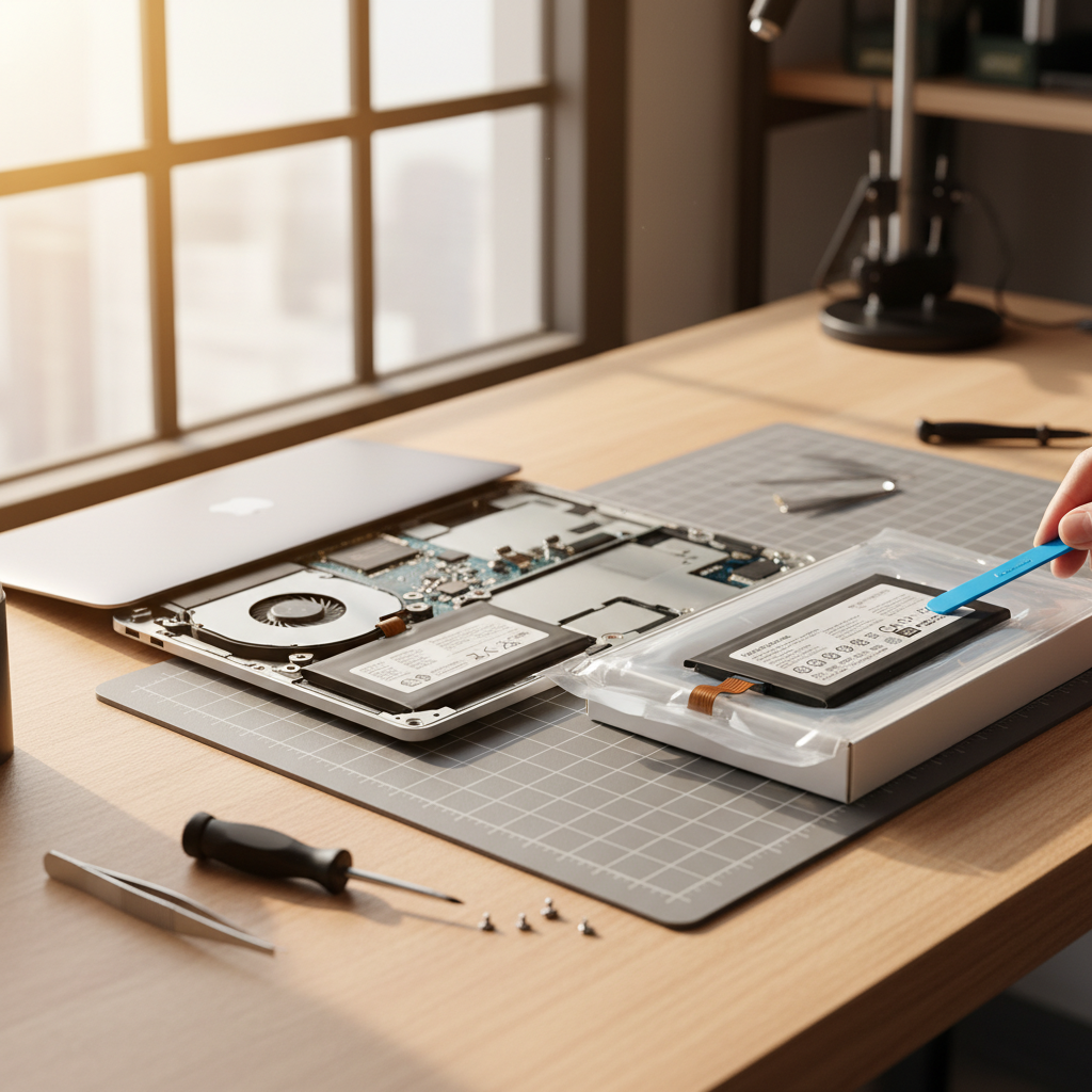 MacBook Pro laptop battery replacement service in Kensington Gardens — Adelaide SA 5068