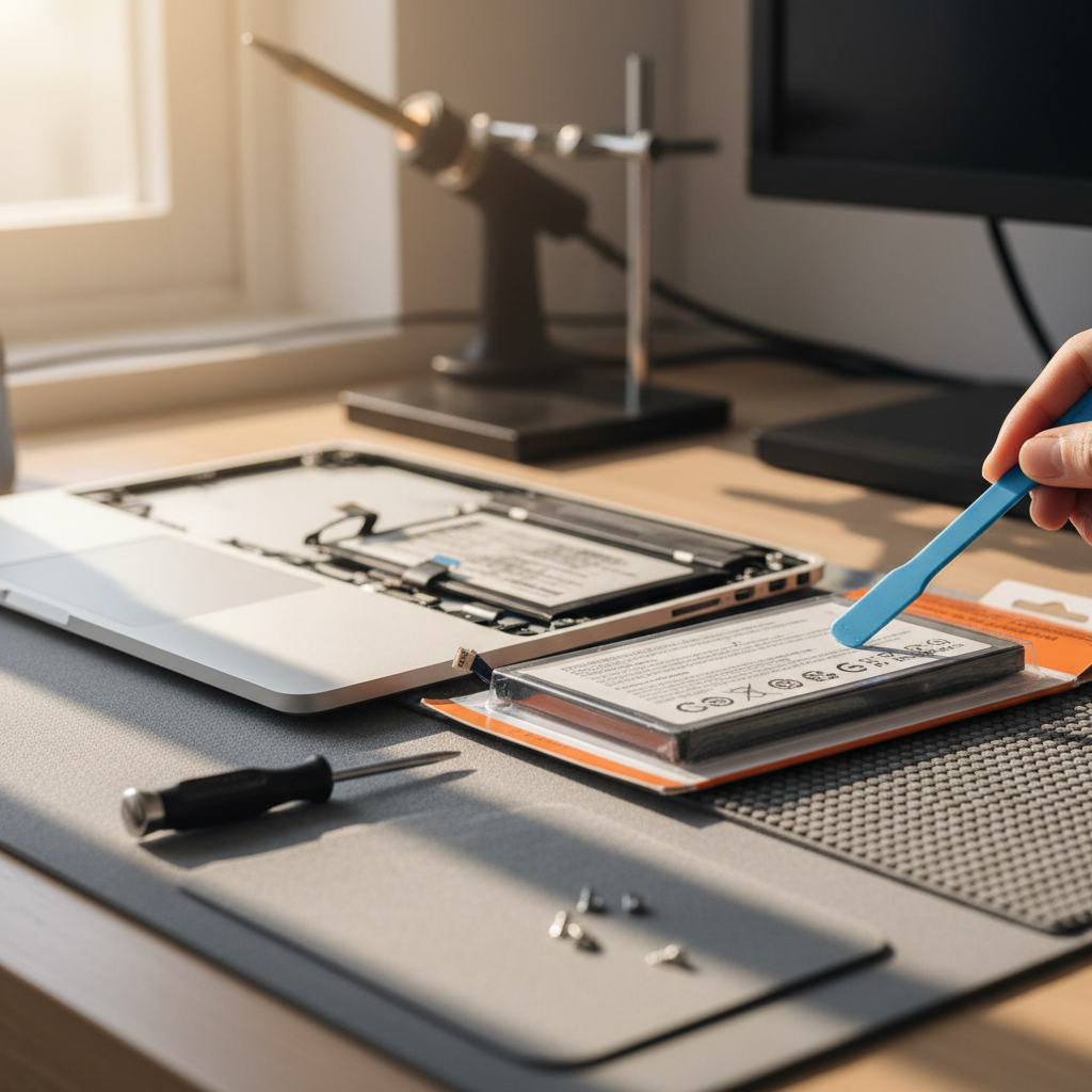 MacBook Pro laptop battery replacement service in Kirkcaldy — Adelaide SA 5022