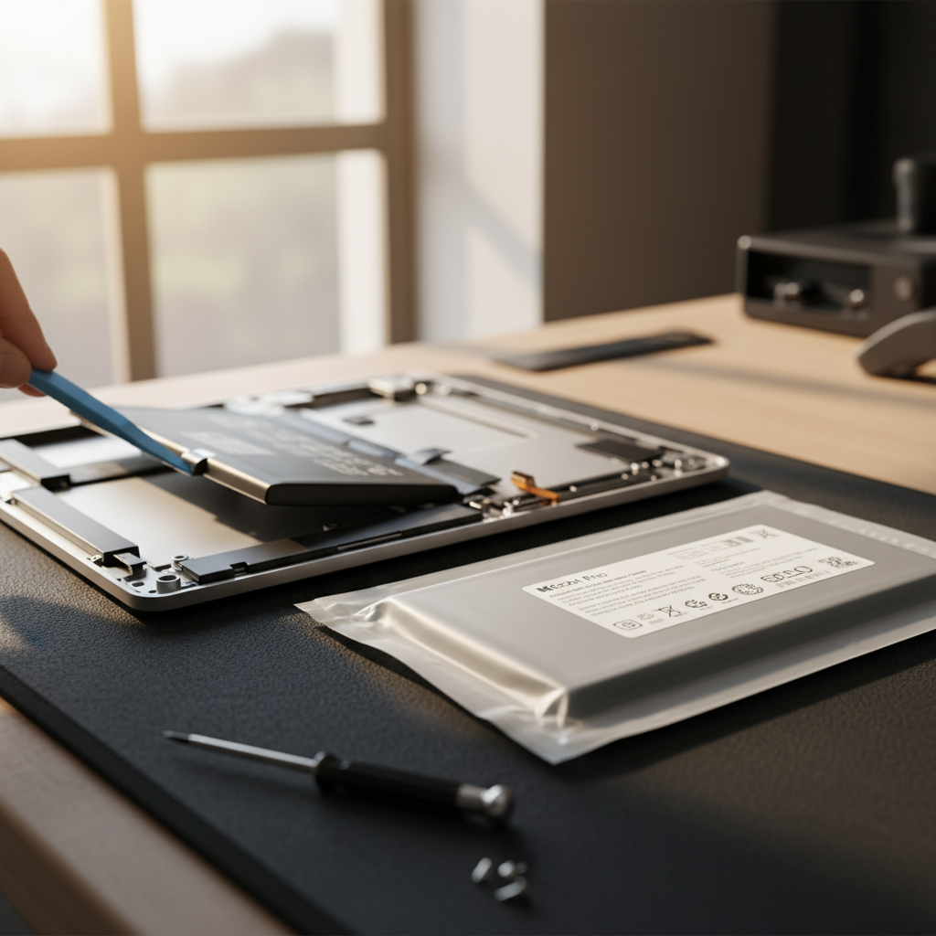 MacBook Pro laptop battery replacement service in Kotara — Newcastle NSW 2289