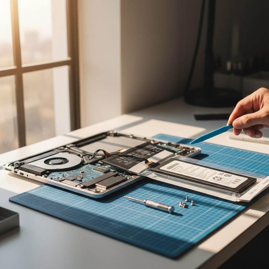 MacBook Pro laptop battery replacement service in Lambs Valley — Newcastle NSW 2335