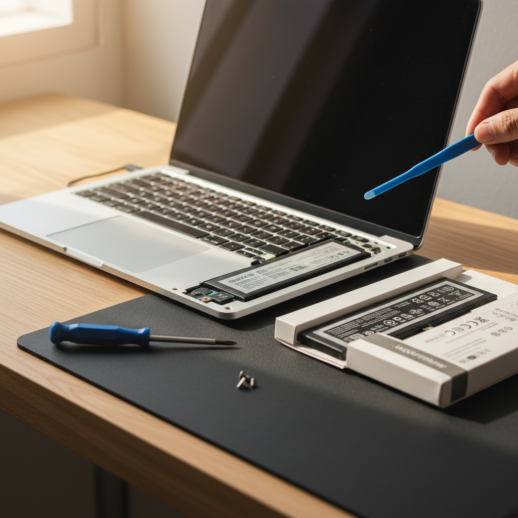 MacBook Pro laptop battery replacement service in Lenaghan — Newcastle NSW 2322