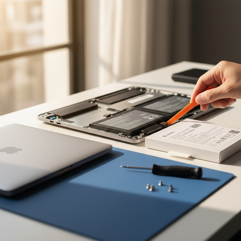 MacBook Pro laptop battery replacement service in Lindisfarne — Hobart TAS 7015