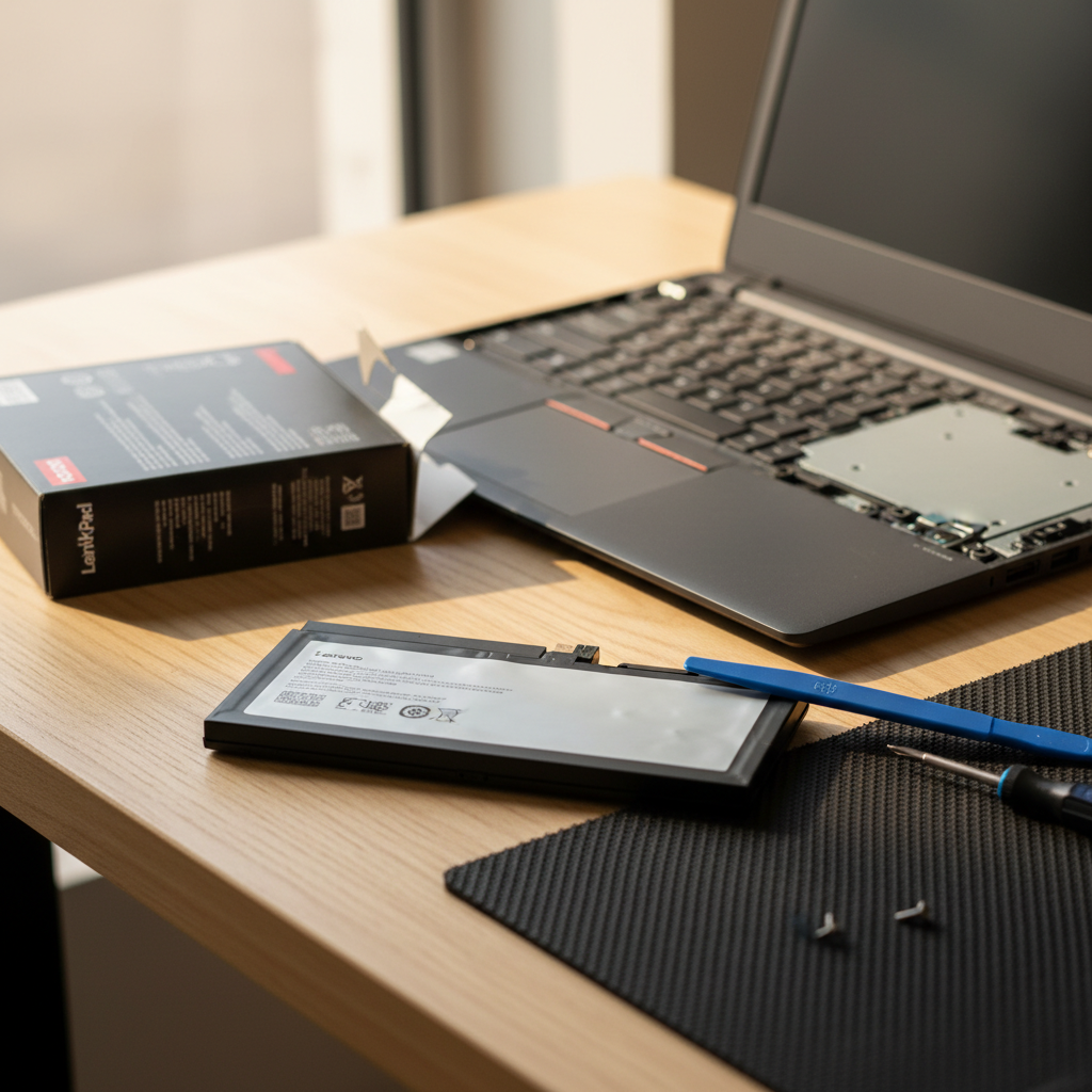 Lenovo ThinkPad laptop battery replacement service in Lochinvar — Newcastle NSW 2321