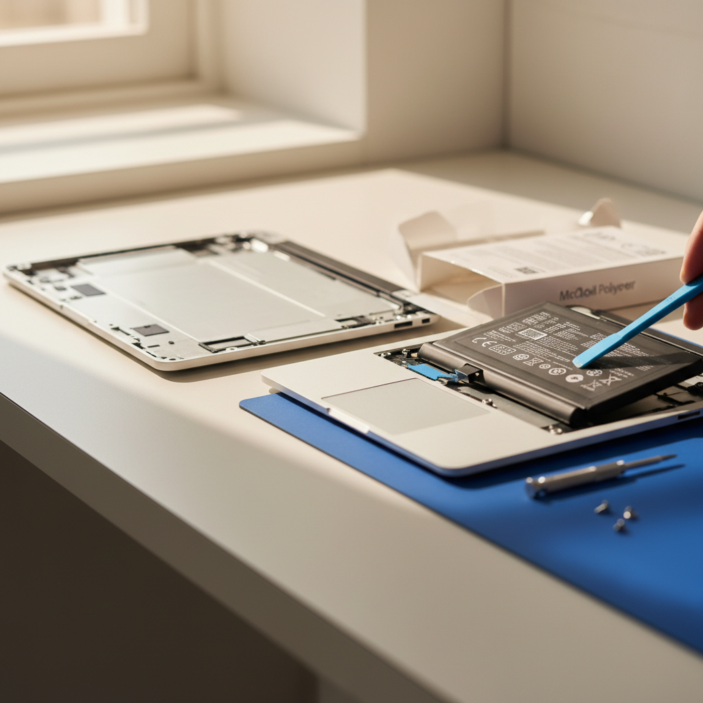 MacBook Pro laptop battery replacement service in Luskintyre — Newcastle NSW 2321