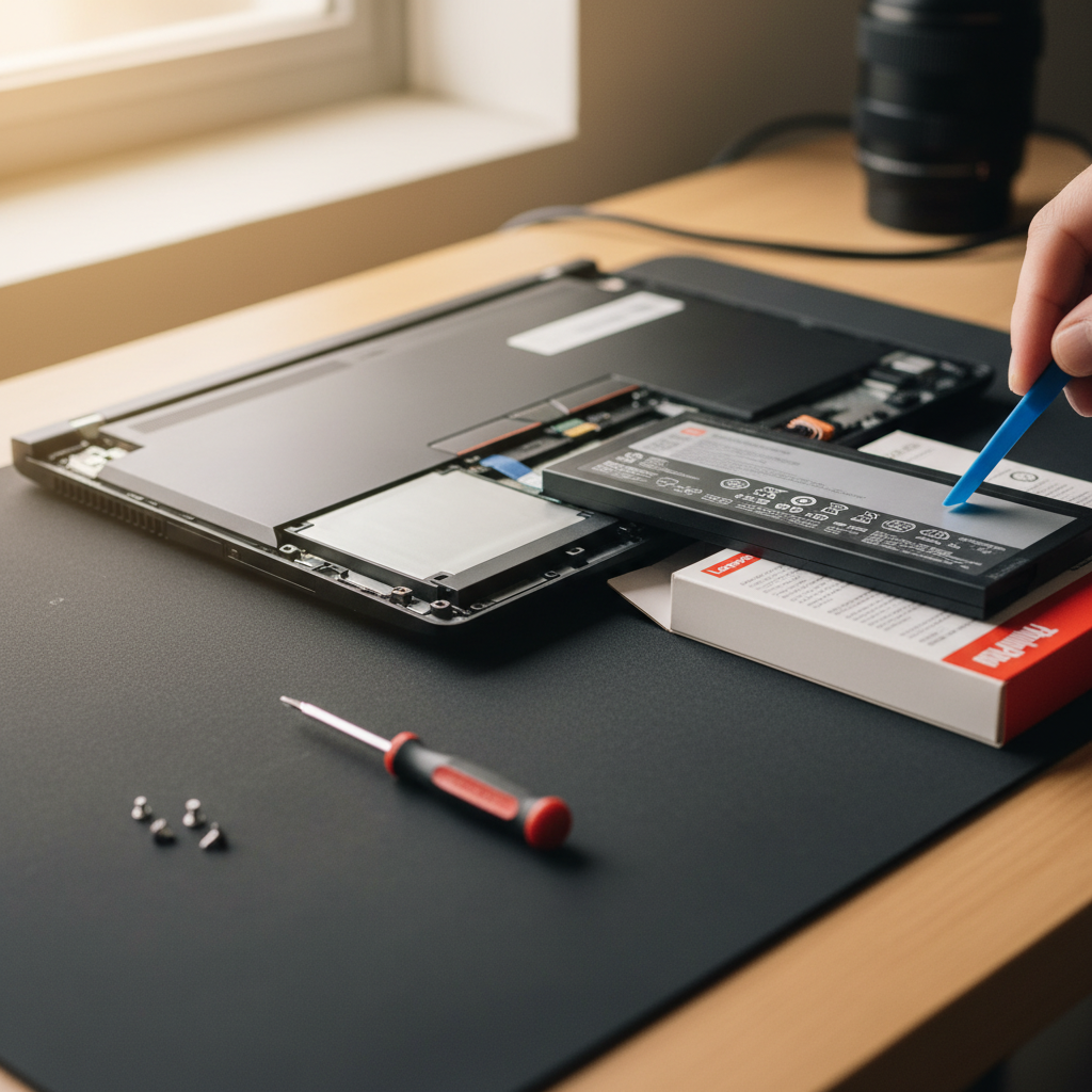 Lenovo ThinkPad laptop battery replacement service in Maitland — Newcastle NSW 2320