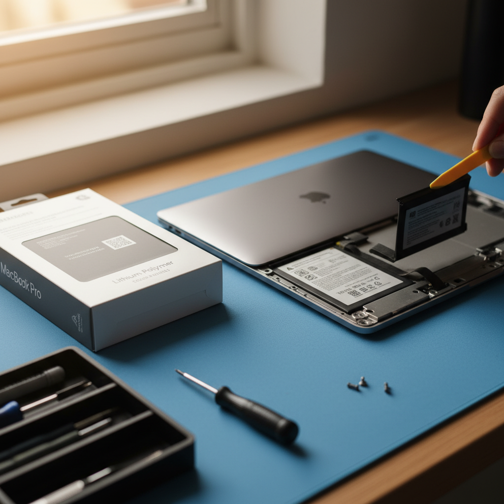 MacBook Pro laptop battery replacement service in Malak — Darwin NT 0812