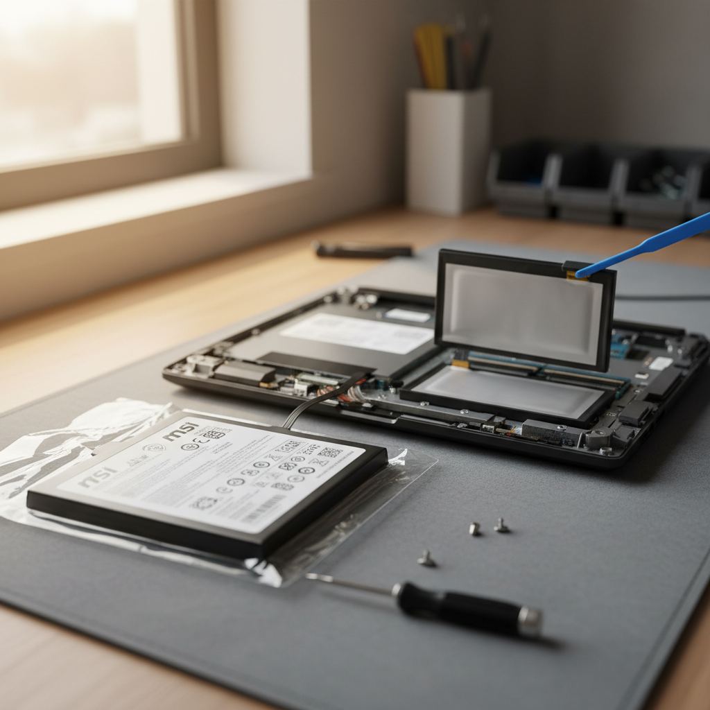 MSI laptop battery replacement service in Martinsville — Newcastle NSW 2265