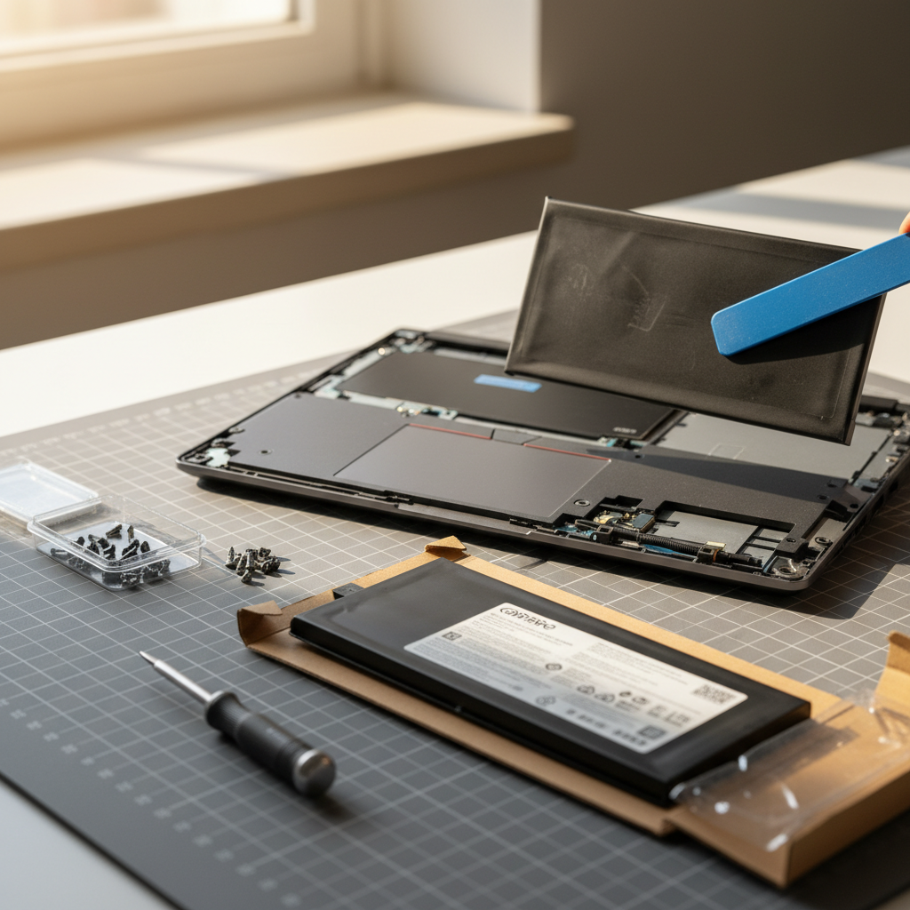 Lenovo ThinkPad laptop battery replacement service in Mile End — Adelaide SA 5031