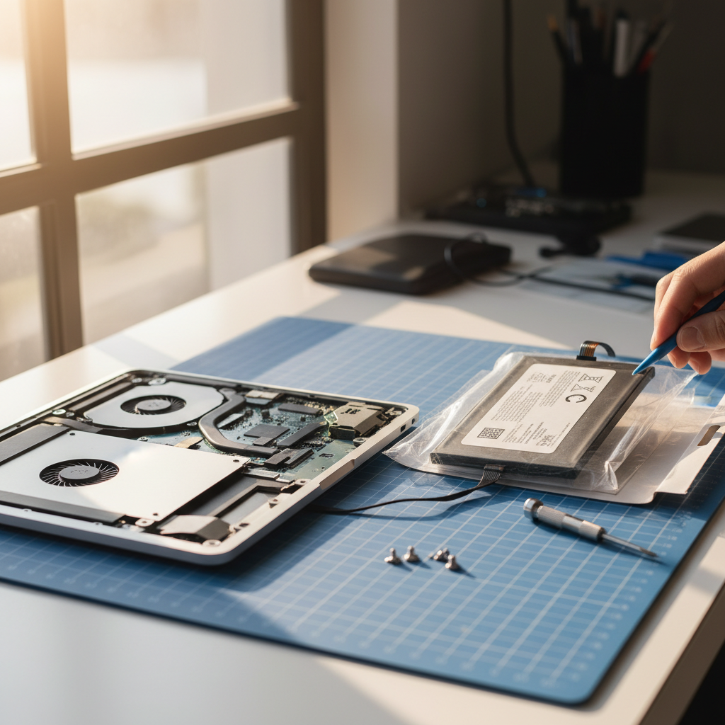 MacBook Pro laptop battery replacement service in Mount Nelson — Hobart TAS 7007