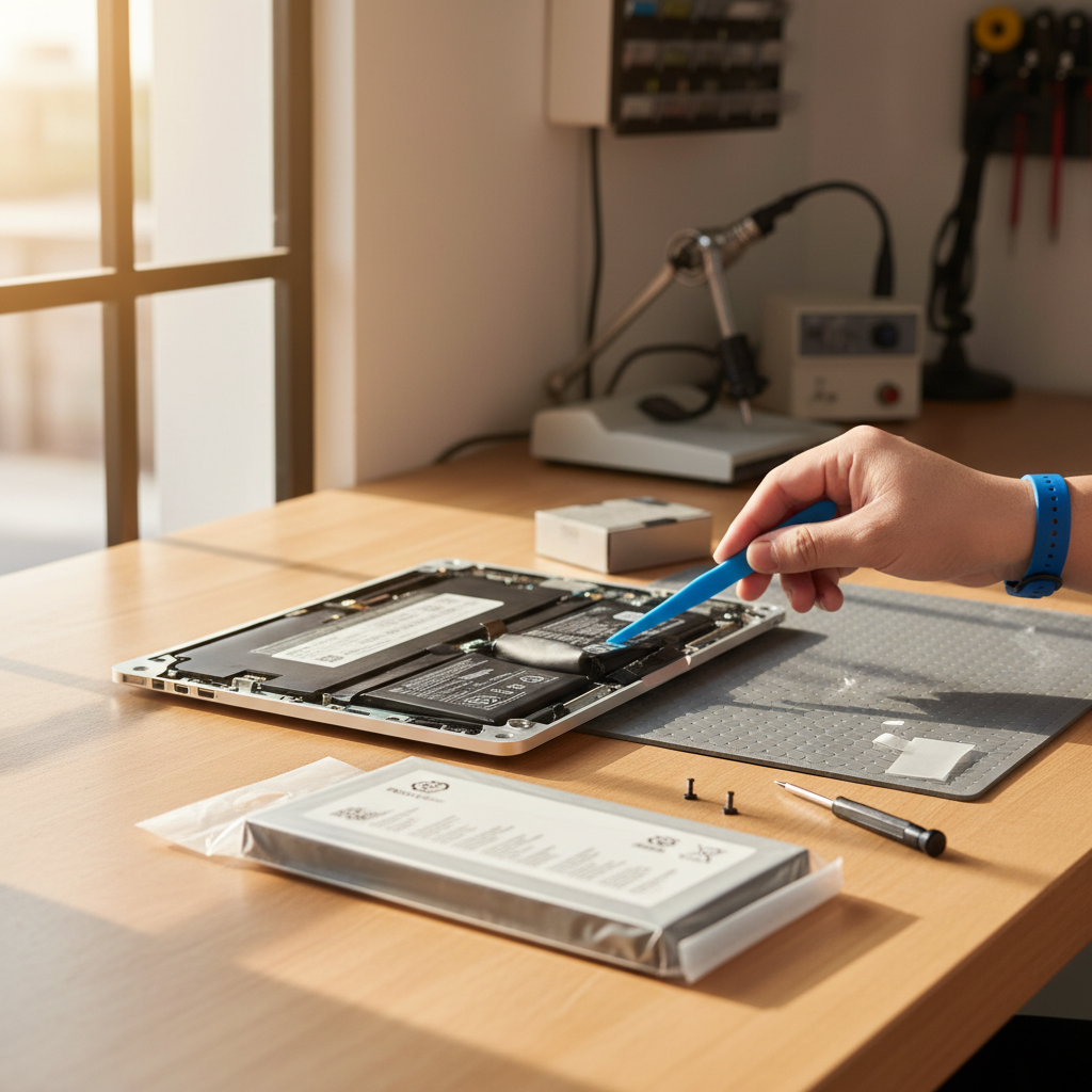 MacBook Pro laptop battery replacement service in Munno Para Downs — Adelaide SA 5115