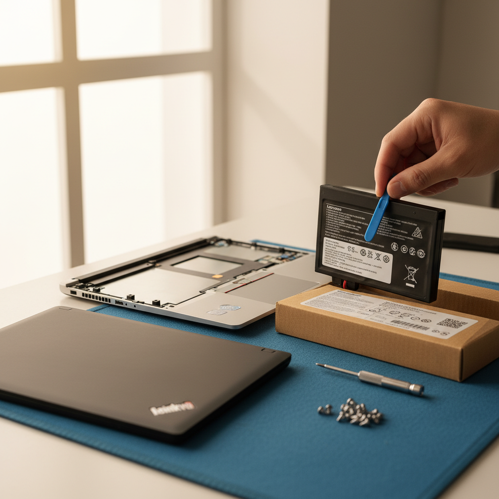 Lenovo ThinkPad laptop battery replacement service in Nakara — Darwin NT 0810