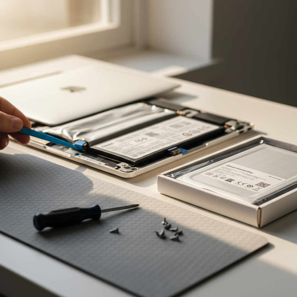 MacBook Pro laptop battery replacement service in Newcastle East — NSW 2300