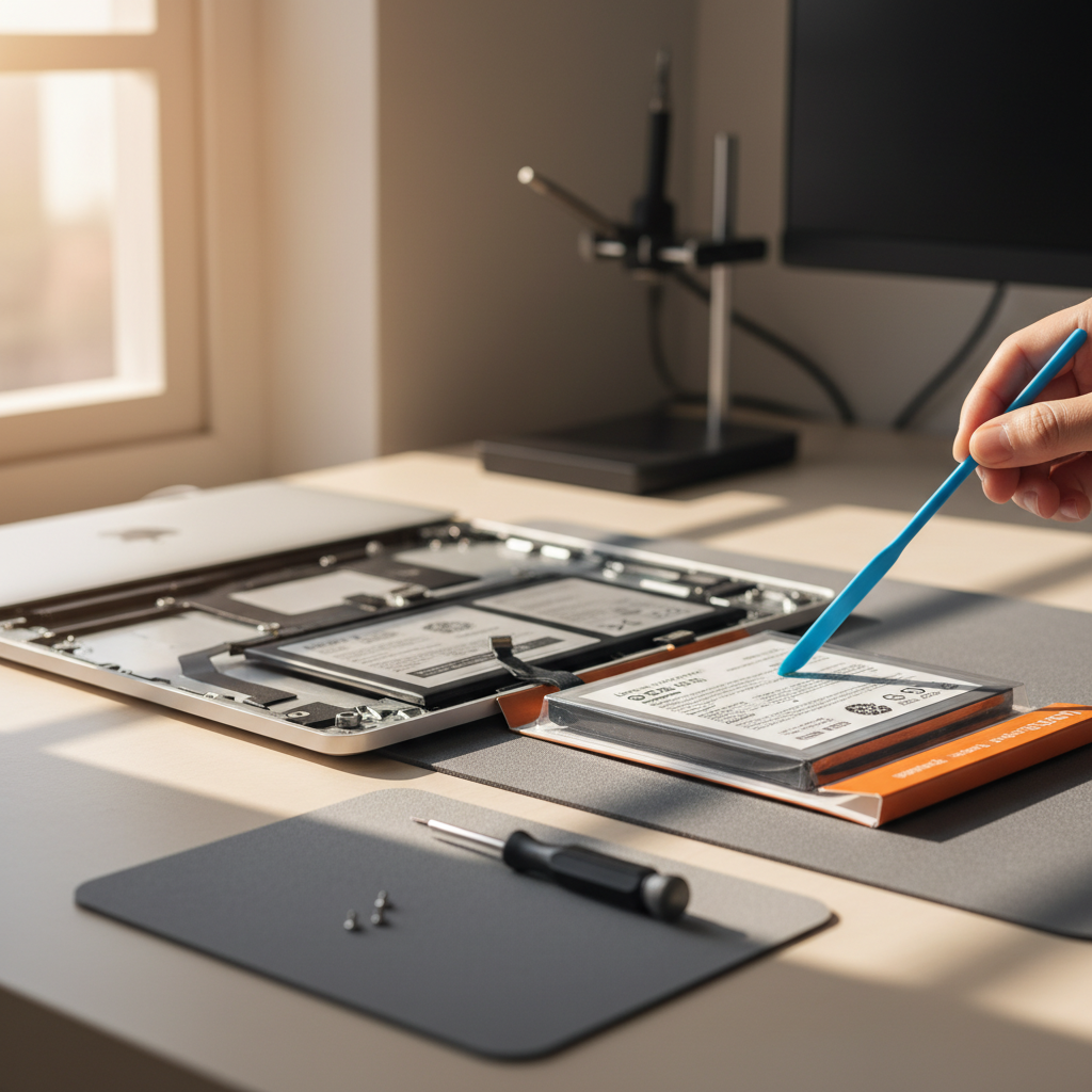 MacBook Pro laptop battery replacement service in Oakhampton Heights — Newcastle NSW 2320