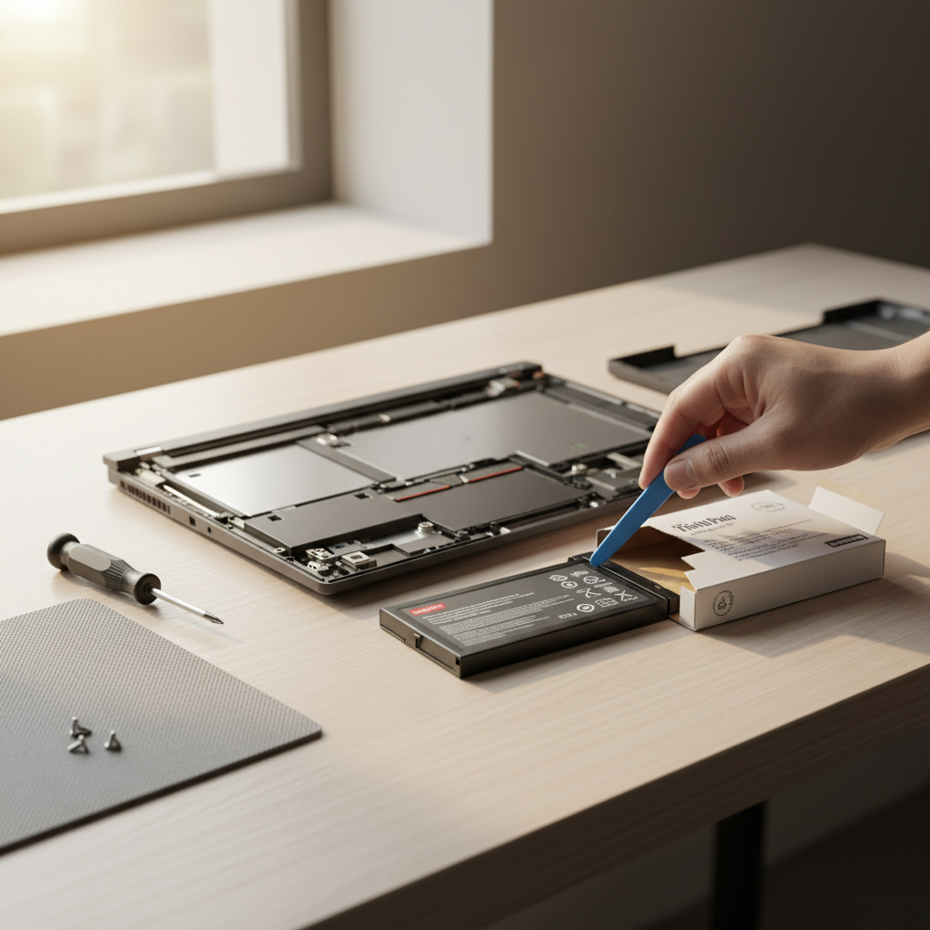 Lenovo ThinkPad laptop battery replacement service in Old Beach — Hobart TAS 7017