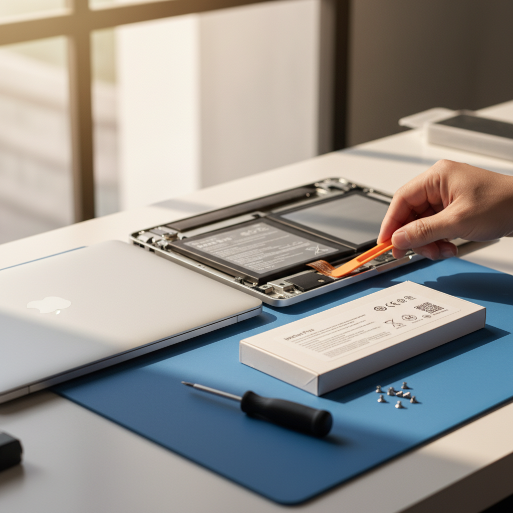 MacBook Pro laptop battery replacement service in Osterley — Newcastle NSW 2324