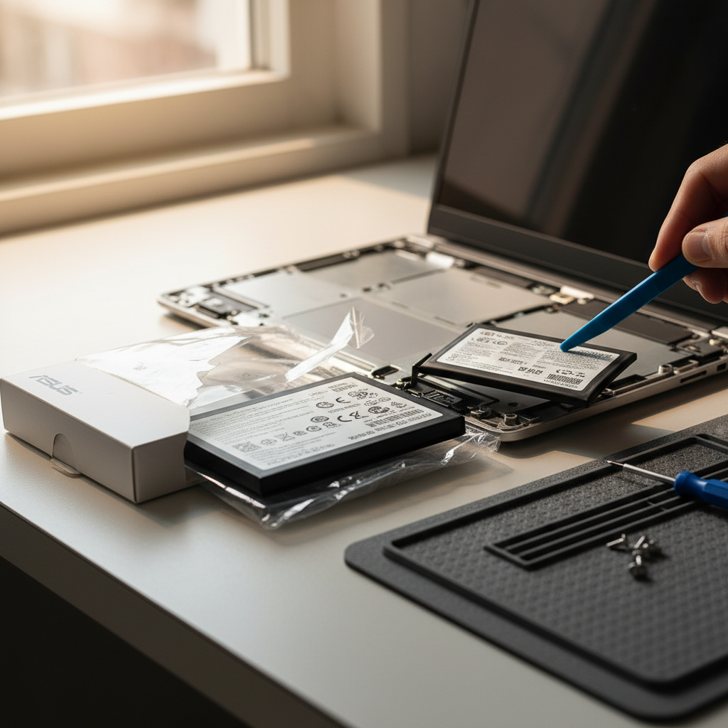 ASUS laptop battery replacement service in Outer Harbor — Adelaide SA 5018