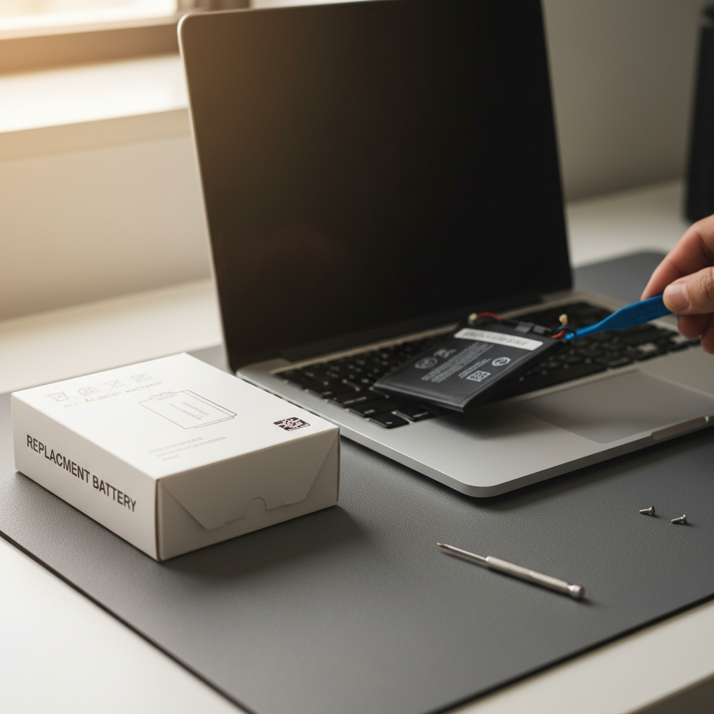 MacBook Pro laptop battery replacement service in Oyster Cove — Newcastle NSW 2318