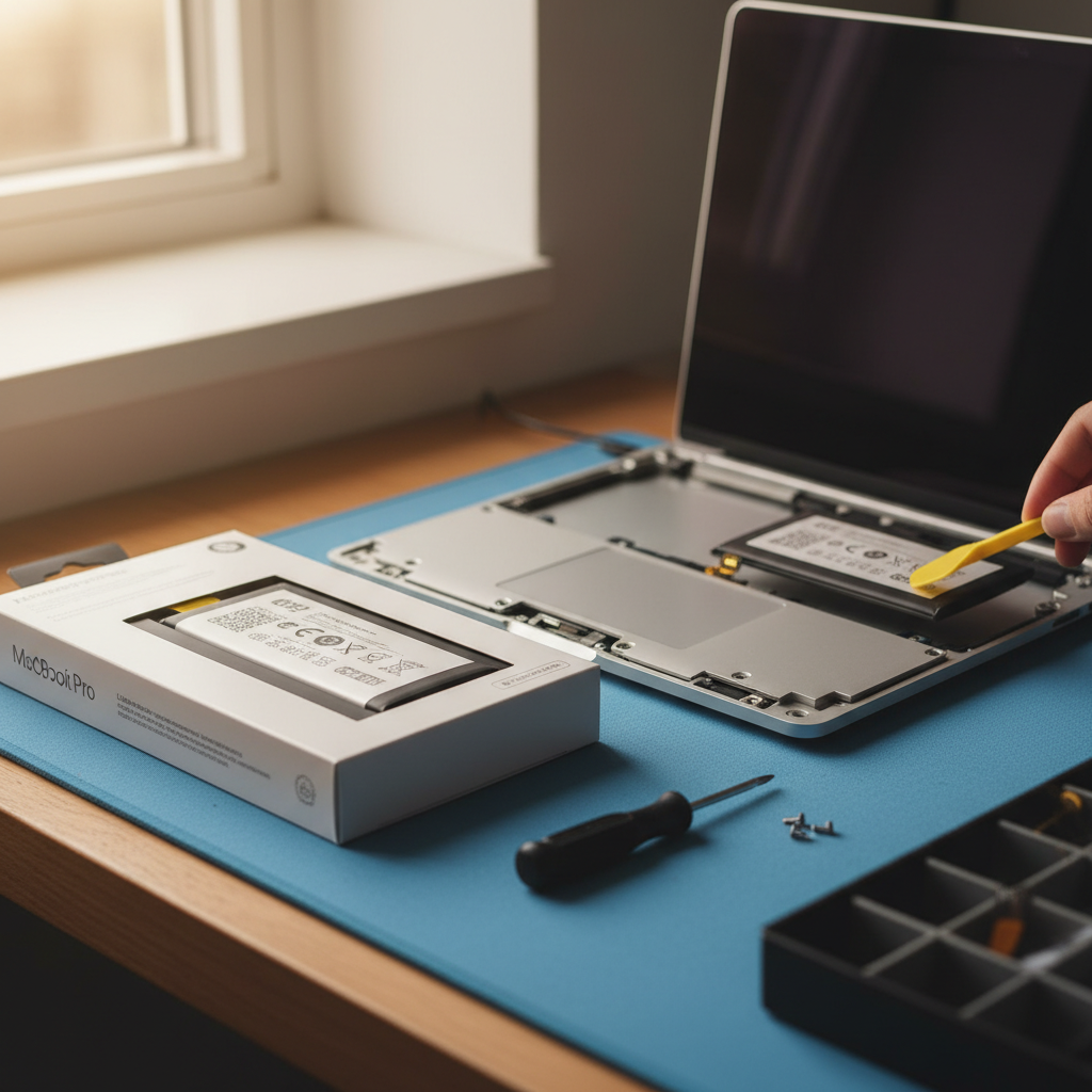 MacBook Pro laptop battery replacement service in Parafield Gardens — Adelaide SA 5107