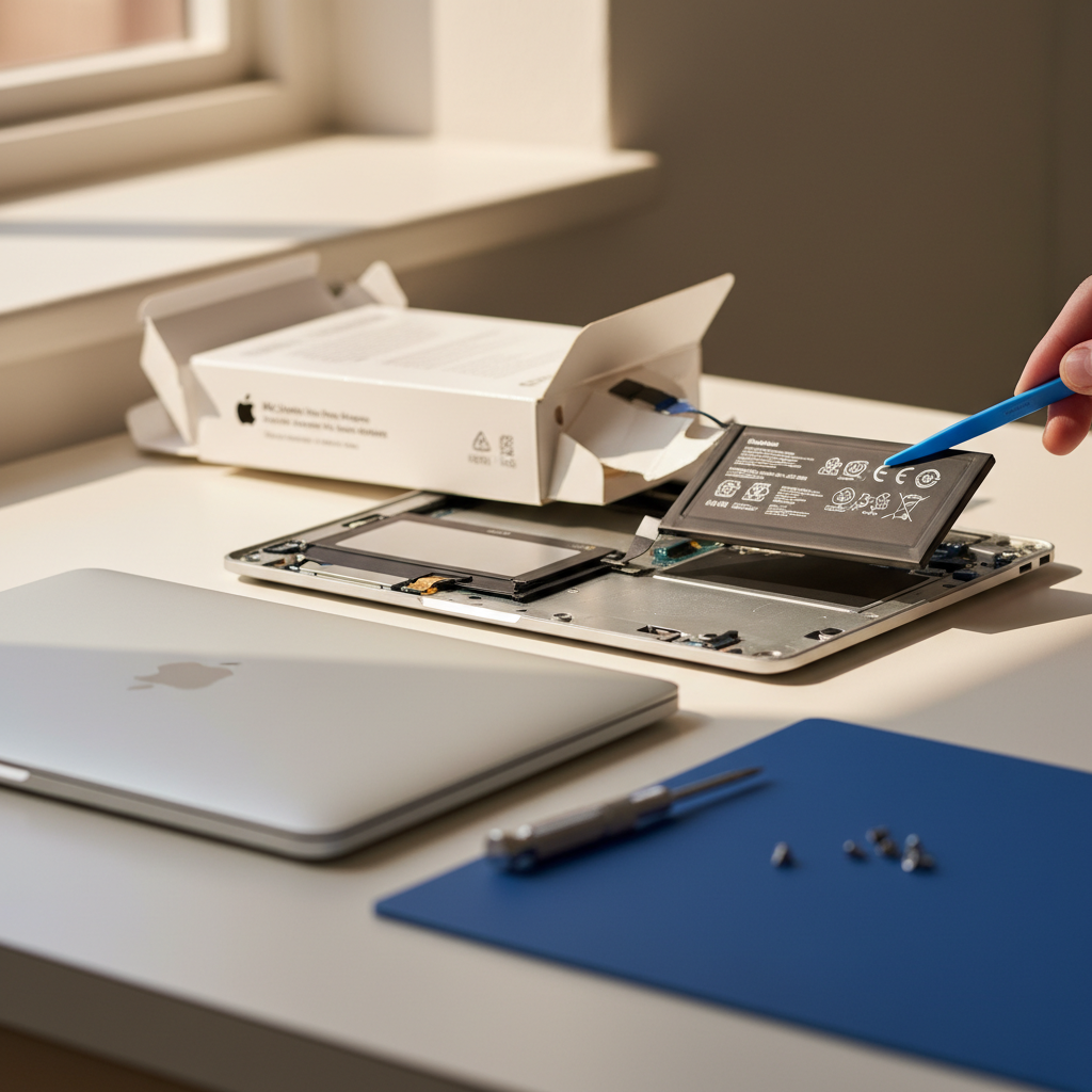 MacBook Pro laptop battery replacement service in Parkside — Adelaide SA 5063