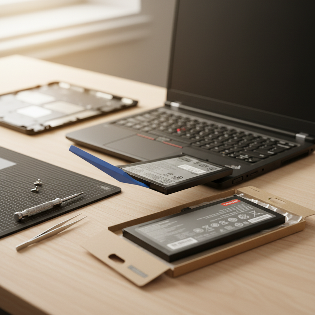 Lenovo ThinkPad laptop battery replacement service in Pitnacree — Newcastle NSW 2323