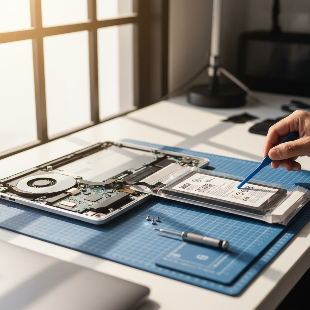 MacBook Pro laptop battery replacement service in Reid — Adelaide SA 5118