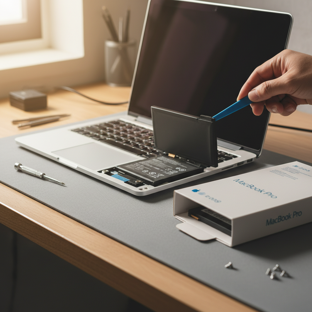 MacBook Pro laptop battery replacement service in Reynella East — Adelaide SA 5161