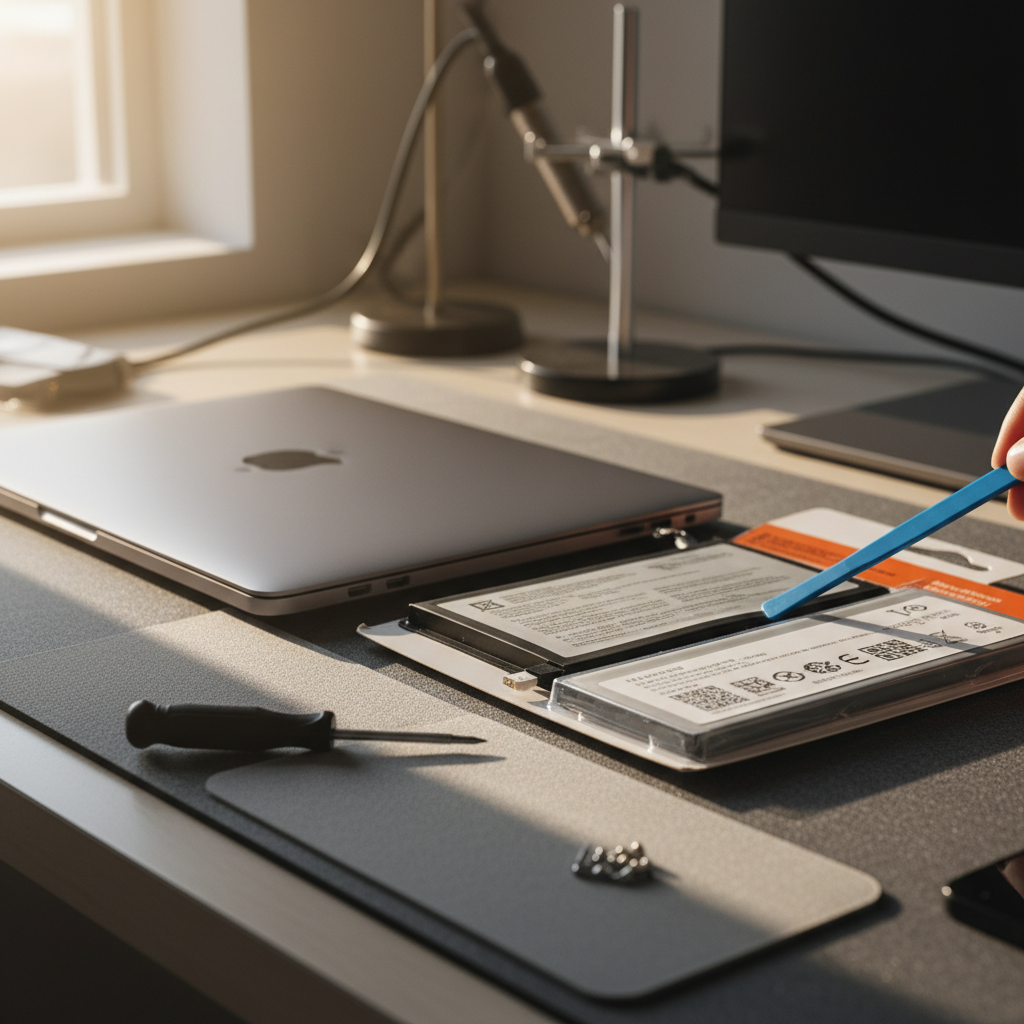 MacBook Pro laptop battery replacement service in Risdon Vale — Hobart TAS 7016