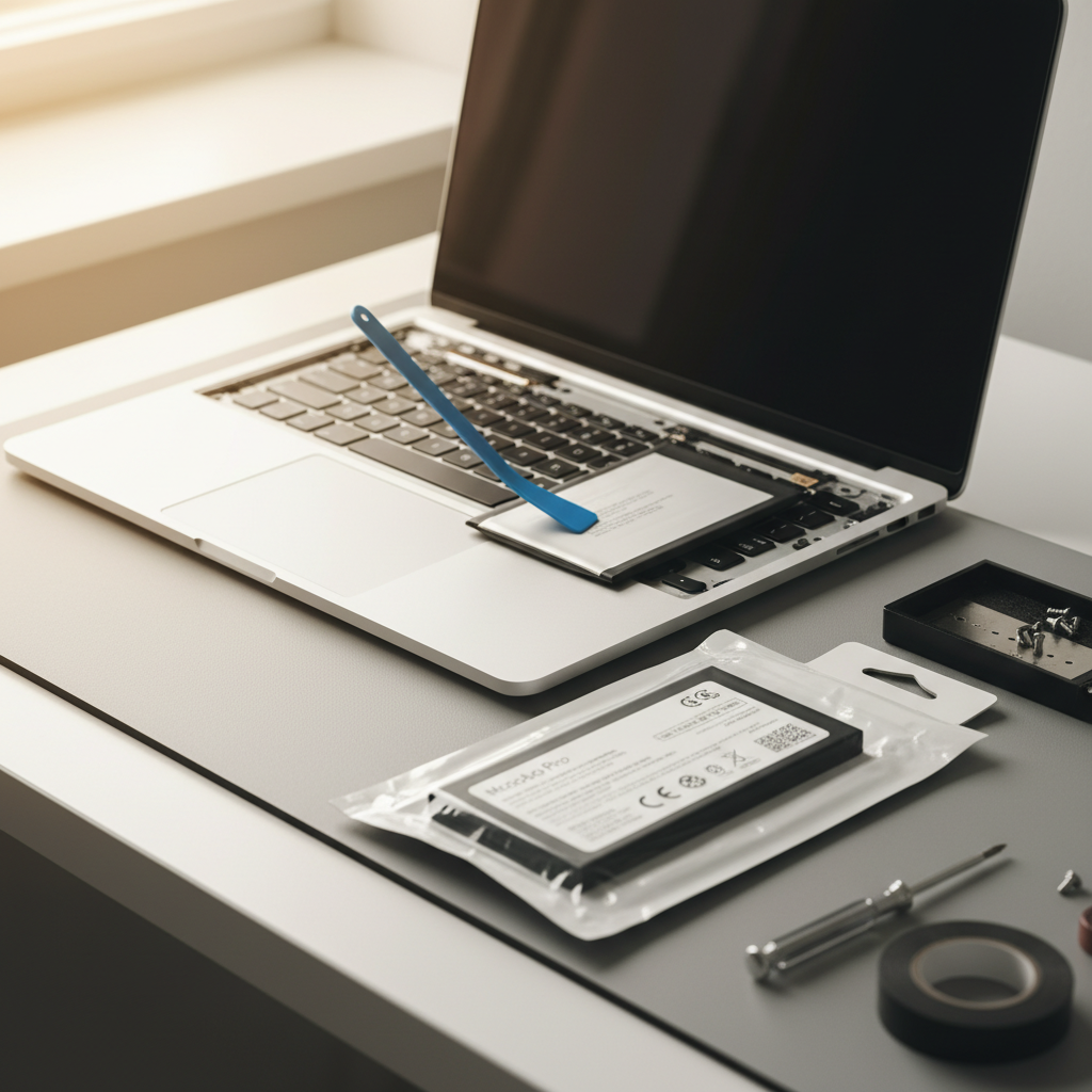 MacBook Pro laptop battery replacement service in Rocky Point — Newcastle NSW 2259